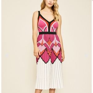 Tadashi Neoprene Midi Dress